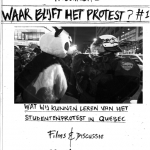 Kritische Studenten Avond waar blijft het protest?